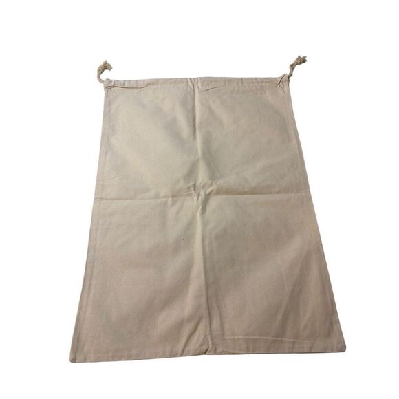 NWOT large canvas Christmas Santa sack with drawstring. - Picture 3 of 4